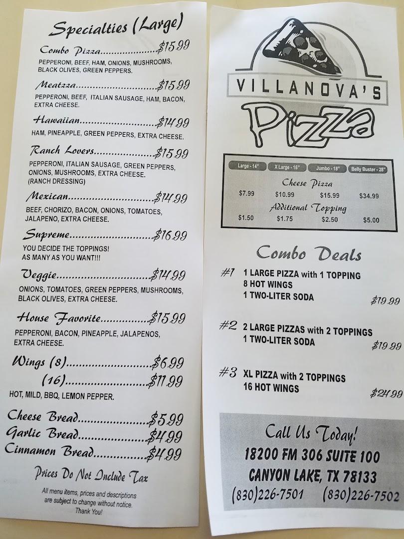 Villanova's Pizza